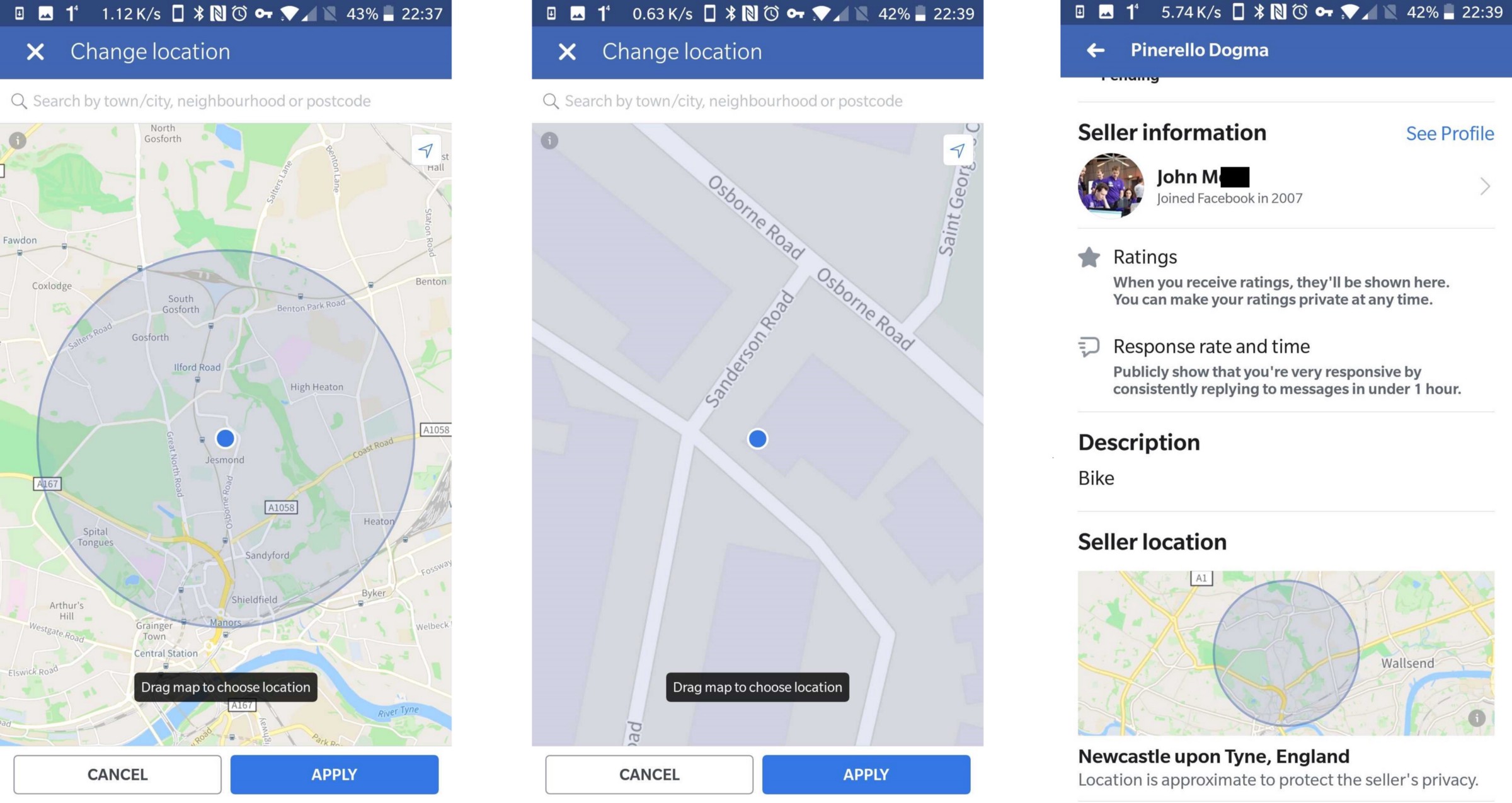 Смена местоположения. Геолокация на Фейсбуке. Как изменится свое местоположение. Changed locations. Choose your location.